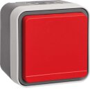 Berker 47403521 Steckdose SCHUKO mit Rotem Klappdeckel...