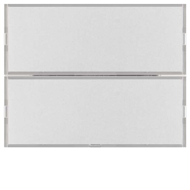 Berker 80162774 Tastsensor 2-fach Komfort mit Beschriftungsfeld KNX K.5 Alu matt lackiert