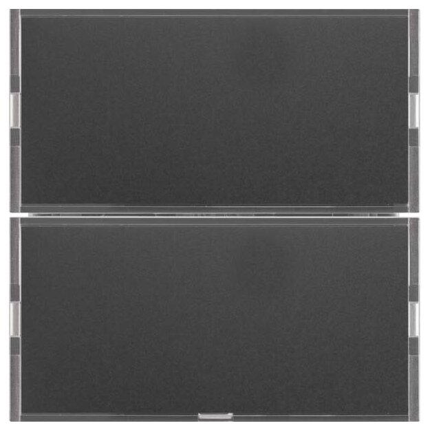 Berker 80162785 Tastsensor 2-fach Komfort mit Beschriftungsfeld KNX S.1/B.x Anthrazit/Alu