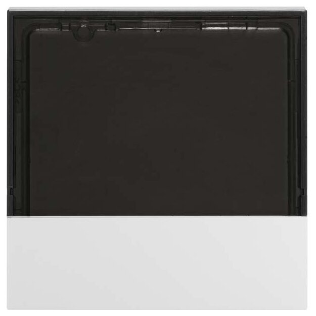 Berker 80960189 Abdeckung für KNX Temperaturregler und Raumcontroller S.1/B.x Polarweiß glänzend