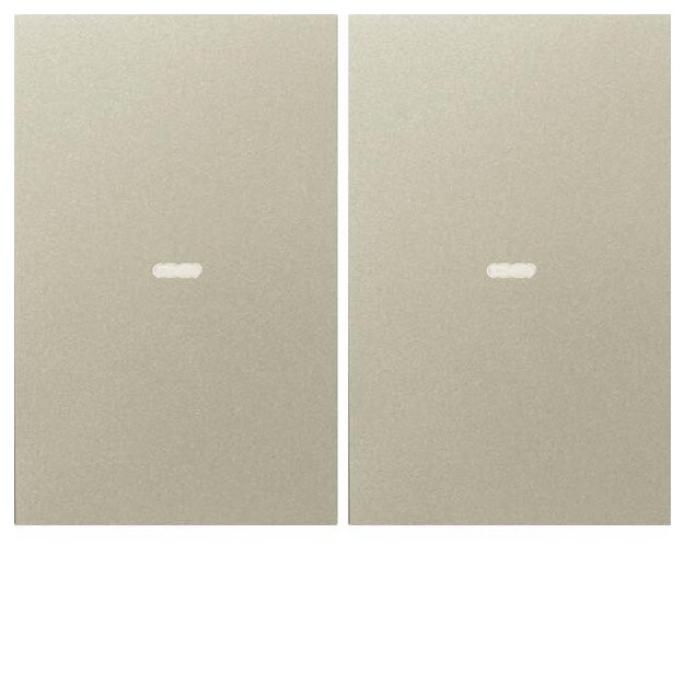 Berker 80960373 Abdeckung für Tastsensor-Modul 2-fach mit Linse K.5 Edelstahl matt lackiert