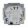 Busch-Jaeger 3120 EUCB-84 FI-SCHUKOMAT SCHUKO® Steckdosen-Einsatz mit Fehlerstrom-Schutzschalter (Thermoplast) Studioweiß 2CKA003116A0662