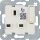 Berker 53420212 Steckdose British Standard 13A mit erhöhter Berührungsschutz abschaltbar Weiß