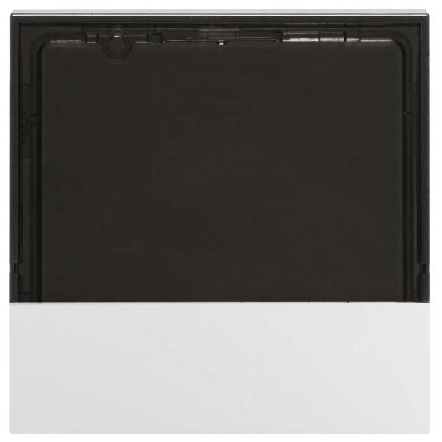 Berker 80960180 Abdeckung für KNX Temperaturregler und Raumcontroller S.1/B.x Polarweiß matt