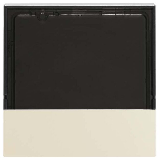 Berker 80960182 Abdeckung für KNX Temperaturregler und Raumcontroller S.1/B.x Weiß glänzend