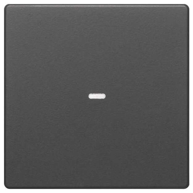 Berker 80960226 Abdeckung für Tastsensor-Modul 1-fach mit Linse Q.1/Q.3 Anthrazit samt