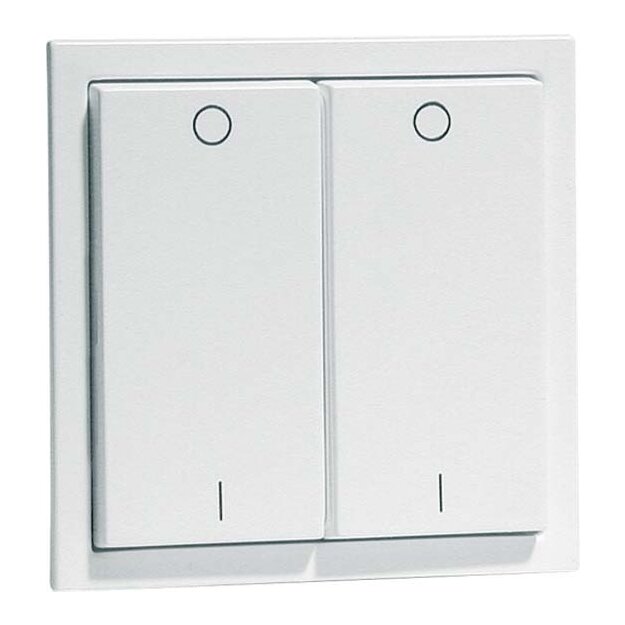 Peha 00385713 EnOcean Easyclick Wandsender AURA 4 Kanal Reinweiß