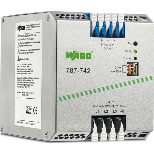 WAGO Kontakttechnik Stromversorgung 787-742