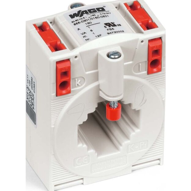 WAGO Kontakttechnik Aufsteck-Stromwandler 855-301/150-501