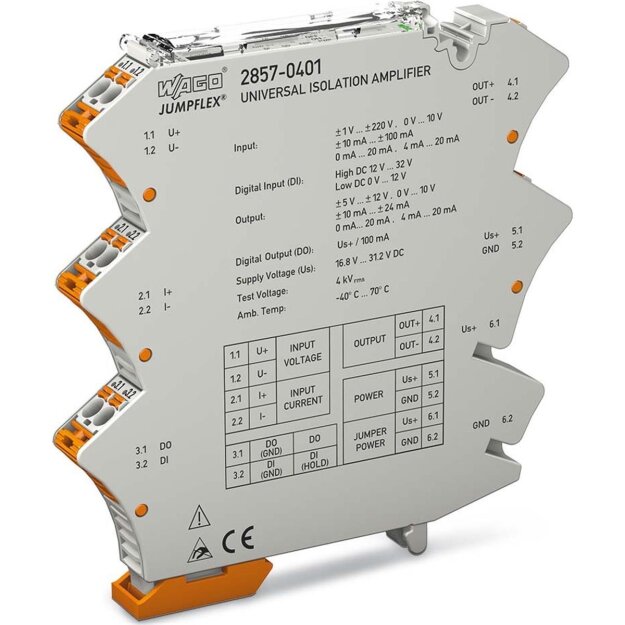 WAGO Kontakttechnik Universal-Trennverstärker 2857-401