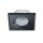 ESYLUX EP10427947 Decken-Präsenzmelder 360° Unterputz flache Bauweise Reichweite ca Ø 8 m fernbedienbar quadratisch PD-FLAT 360i/8 SQUARE BLACK Schwarz