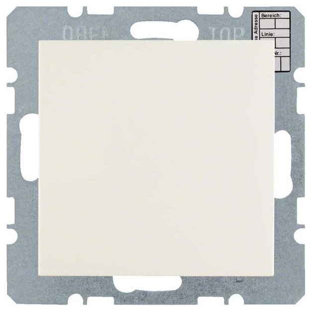 Berker 75441352 KNX CO2 Sensor mit Luftfeuchte- und Temperaturregler S.x/B.x Weiß glänzend