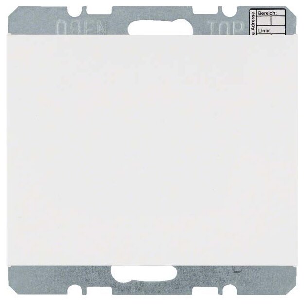 Berker 75441379 KNX CO2 Sensor mit Luftfeuchte- und Temperaturregler K.x Polarweiß glänzend
