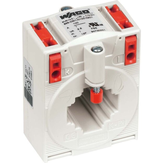WAGO Kontakttechnik Aufsteck-Stromwandler 855-301/100-201