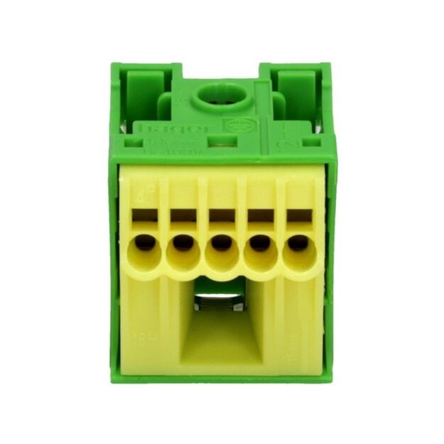 Hager PE-Klemmblock KN06E QuickConnect 6 Klemmstellen