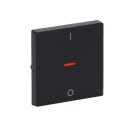 Busch-Jaeger 1788-81 Wippe mit Aufdruck mit kleiner roter Kalotte (Thermoplast) Anthrazit carat® 2CKA001751A2927