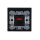 Busch-Jaeger 1788-81 Wippe mit Aufdruck mit kleiner roter Kalotte (Thermoplast) Anthrazit carat® 2CKA001751A2927