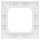 Busch-Jaeger 1721 JH-914 Abdeckrahmen 1-fach Rahmen (Thermoplast) Alpinweiß Busch-balance® SI 2CKA001725A1557