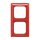 Busch-Jaeger 1722-917 Abdeckrahmen 2-fach Rahmen (Thermoplast) Rot Busch-balance® SI 2CKA001725A1559