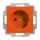 Busch-Jaeger 20 EUCB-14-914 SCHUKO® Steckdosen-Einsatz mit erh. Berührungsschutz (Thermoplast) Orange Busch-balance® SI 2CKA002013A5387