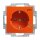 Busch-Jaeger 20 EUCBL-14-914 SCHUKO® Steckdosen-Einsatz mit LED Kontrolllicht (Thermoplast) Orange Busch-balance® SI 2CKA002013A5397