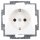 Busch-Jaeger 2300 EUC-914 SCHUKO® Steckdosen-Einsatz (Thermoplast) Alpinweiß Busch-balance® SI 2CKA002011A6233