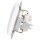 Busch-Jaeger 2300 EUC-914 SCHUKO® Steckdosen-Einsatz (Thermoplast) Alpinweiß Busch-balance® SI 2CKA002011A6233