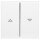 Busch-Jaeger 2504-914 Wippe mit Aufdruck (Thermoplast) Alpinweiß Busch-balance® SI 2CKA001713A0202