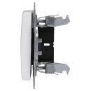 Busch-Jaeger 2538-914 Blindzentralscheibe mit Tragring (Thermoplast) Alpinweiß Busch-balance® SI 2CKA001715A0319
