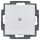 Busch-Jaeger 2538-914 Blindzentralscheibe mit Tragring (Thermoplast) Alpinweiß Busch-balance® SI 2CKA001715A0319