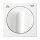 Busch-Jaeger 2542 DR-914 Zentralscheibe mit Drehgriff, mit Aufdruck (Thermoplast) Alpinweiß Busch-balance® SI 2CKA001753A0231