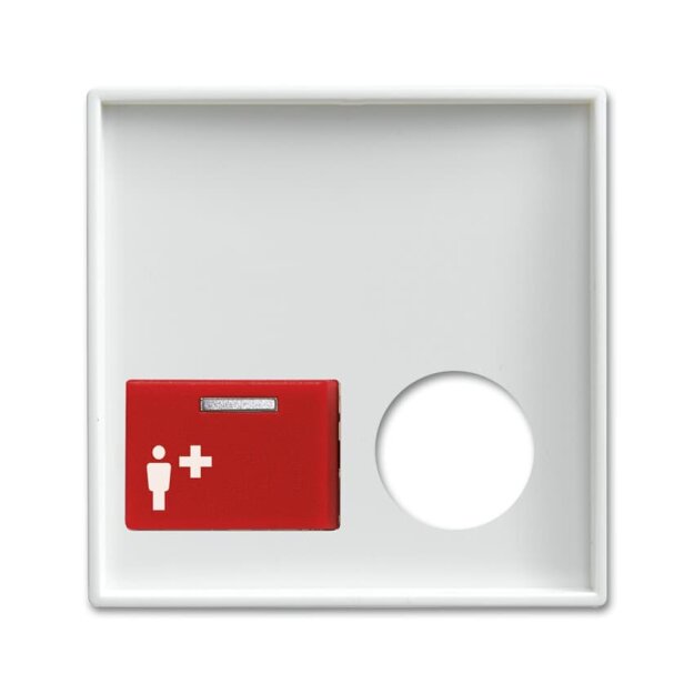 Busch-Jaeger 2548-022 B-914 Zentralscheibe Alpinweiß Busch-balance® SI 2CKA001724A4350