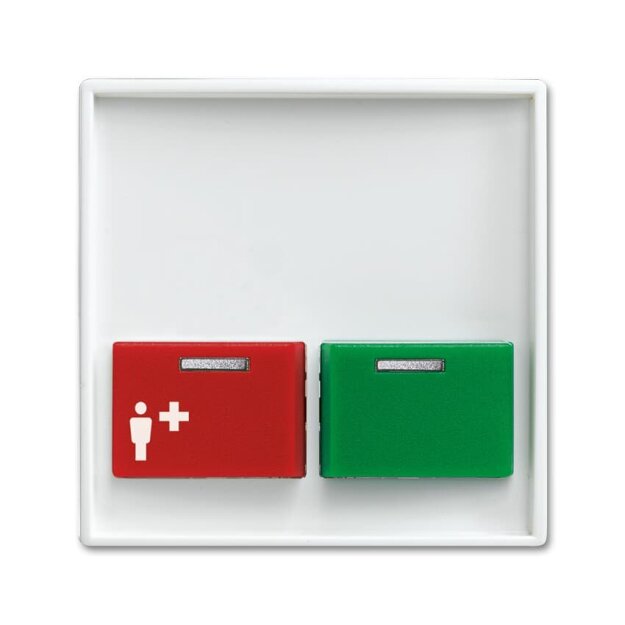 Busch-Jaeger 2548-642 B-914 Zentralscheibe Alpinweiß Busch-balance® SI 2CKA001724A4356