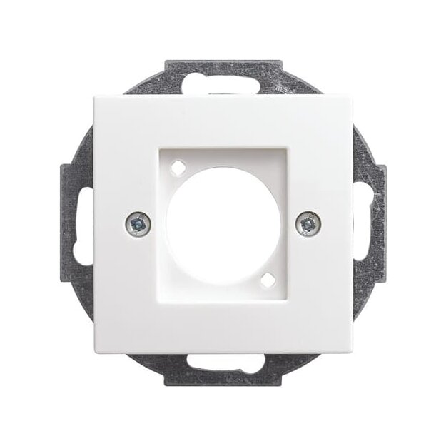 Busch-Jaeger 2553-914 XLR-Zentralscheibe (Thermoplast) Alpinweiß Busch-balance® SI 2CKA001724A4340