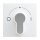 Busch-Jaeger 2557 SLPZ-914-101 Zentralscheibe mit Aufdruck (Thermoplast) Weiß Busch-balance® SI 2CKA001710A4070