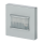 Busch-Jaeger 6122/10-83 Busch-Wächter 180 UP Sensor Standard, Select mit integriertem Busankoppler (Kunststoff (lackiert)) Alusilber 2CKA006132A0365