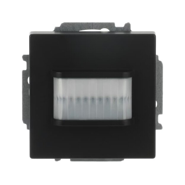 Busch-Jaeger 6122/10-885 Busch-Wächter 180 UP Sensor Standard, Select mit integriertem Busankoppler (Kunststoff (lackiert)) Schwarz Matt 2CKA006132A0368