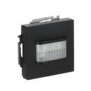 Busch-Jaeger 6122/10-885 Busch-Wächter 180 UP Sensor Standard, Select mit integriertem Busankoppler (Kunststoff (lackiert)) Schwarz Matt 2CKA006132A0368