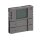 Busch-Jaeger 6128/28-866 Bedienelement 2/4-fach, mit RTR Multifunktion/Farbkonzept (Kunststoff (lackiert)) Edelstahl 2CKA006134A0325