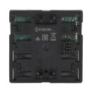 Busch-Jaeger 6128/28-884 Bedienelement 2/4-fach, mit RTR Multifunktion/Farbkonzept (Kunststoff (lackiert)) Studioweiß Matt 2CKA006134A0328