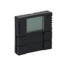 Busch-Jaeger 6128/28-885 Bedienelement 2/4-fach, mit RTR Multifunktion/Farbkonzept (Kunststoff (lackiert)) Schwarz Matt 2CKA006134A0329