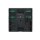 Busch-Jaeger 6128/28-885 Bedienelement 2/4-fach, mit RTR Multifunktion/Farbkonzept (Kunststoff (lackiert)) Schwarz Matt 2CKA006134A0329