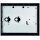 Busch-Jaeger 83404 AP-681 Aufputz-Montagedose Gr. 2/3 Anthrazit 2CKA008300A0040