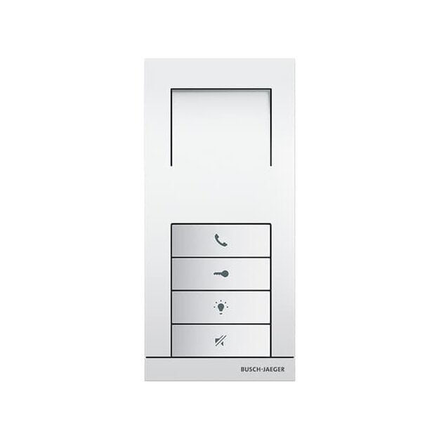 Busch-Jaeger 83210 AP-683 Innenstation Audio Alusilber 2CKA008300A0326