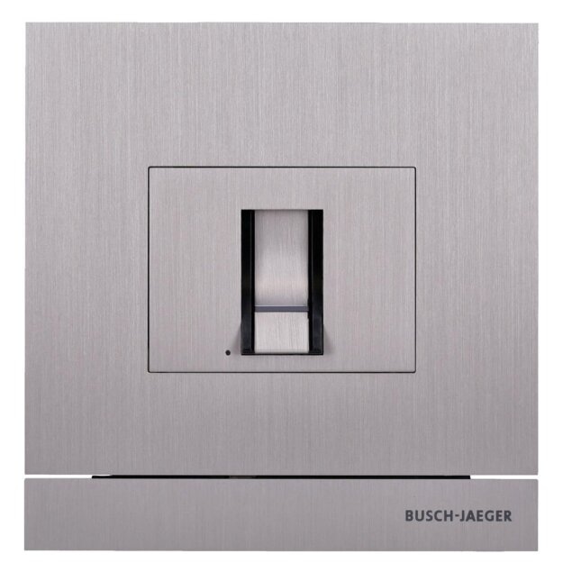 Busch-Jaeger 83100/70-660 Außenstation mit Fingerprint-Modul Edelstahl 2CKA008300A0413