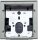 Busch-Jaeger 83400 U-689 Unterputz-Montagedose Gr. 1/1 Lichtgrau 2CKA008300A0378