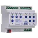 MDT AKS-0816.03 Schaltaktor 8-fach, 6TE, REG, 16A, 230VAC, C-Last, Standard, 140µF