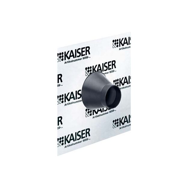 Kaiser 9059-52 Rohrmanschette Ø 50-75 mm Luftdichtungsmanschette für Rohre