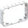 Kaiser 9916.68 Aufsatzrahmen zu Schlaufkasten 9916 246x176x45 mm