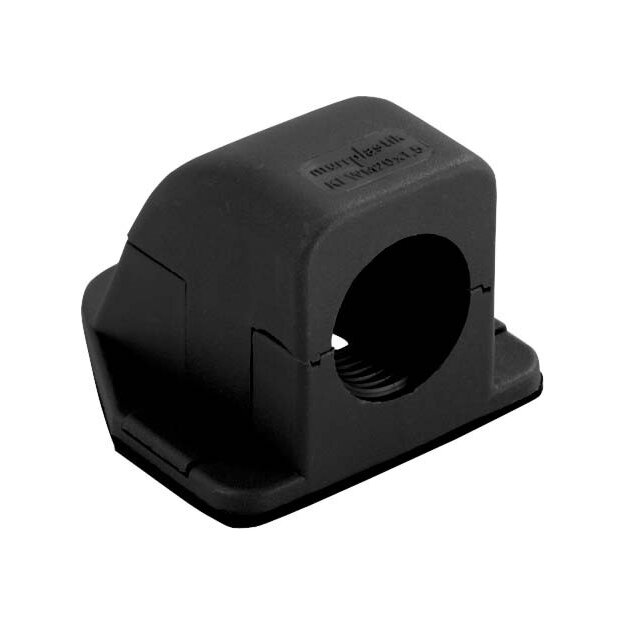 Kaiser 5500.40.20 Flanschwinkel Kunststoff M20x1.5 mm Schwarz BxHxT = 47x49x35 mm